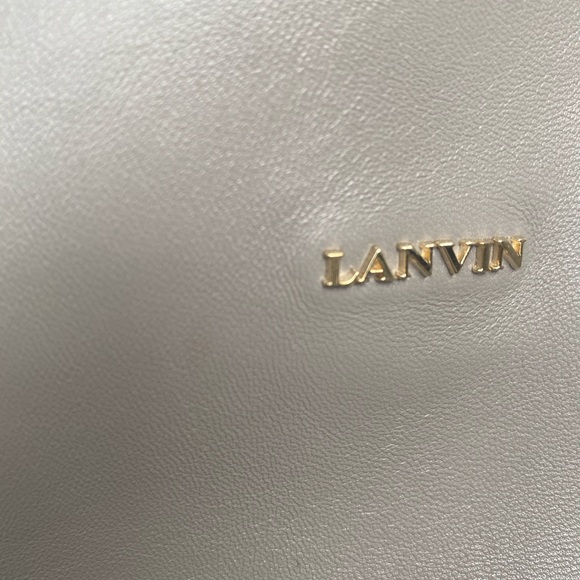 Lanvin Cabas Tote bag in light grey - Picture 9 of 11